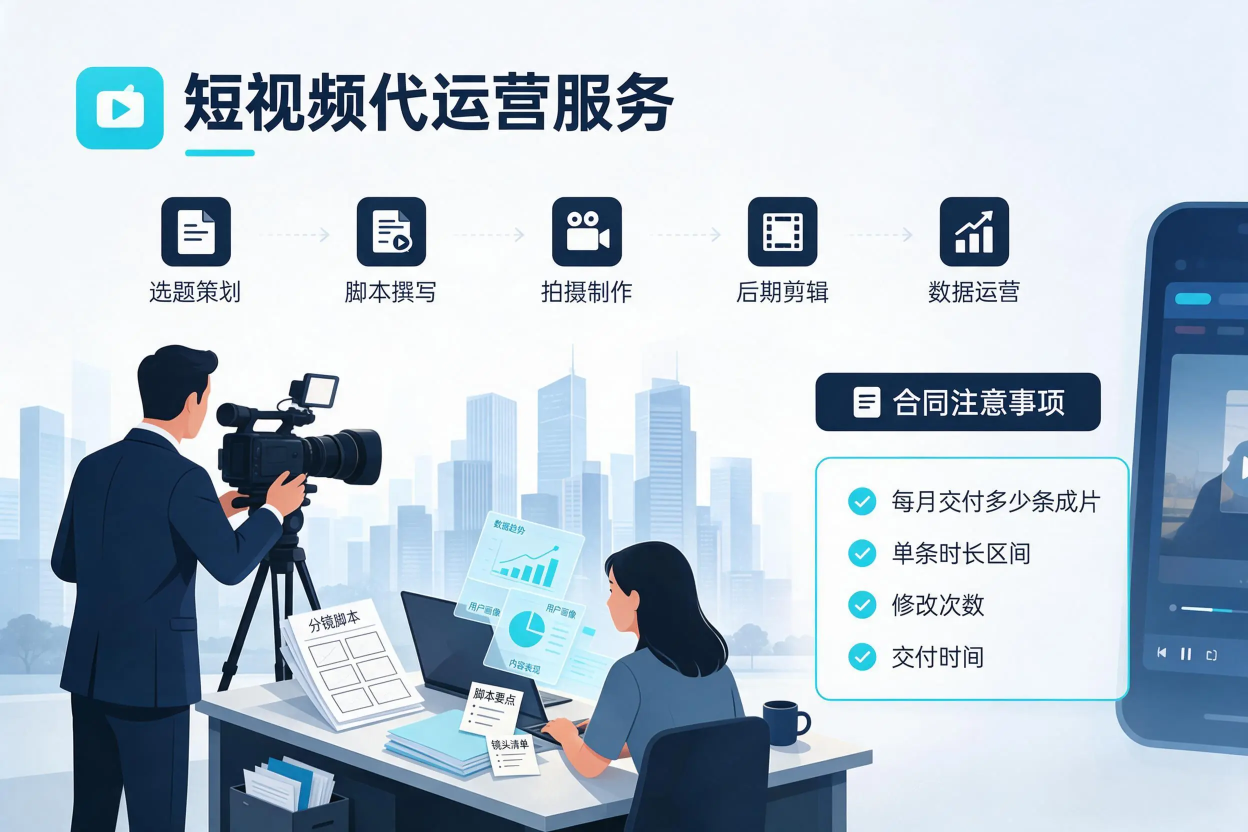 短视频代运营包含哪些服务?深圳企业常见问题科普