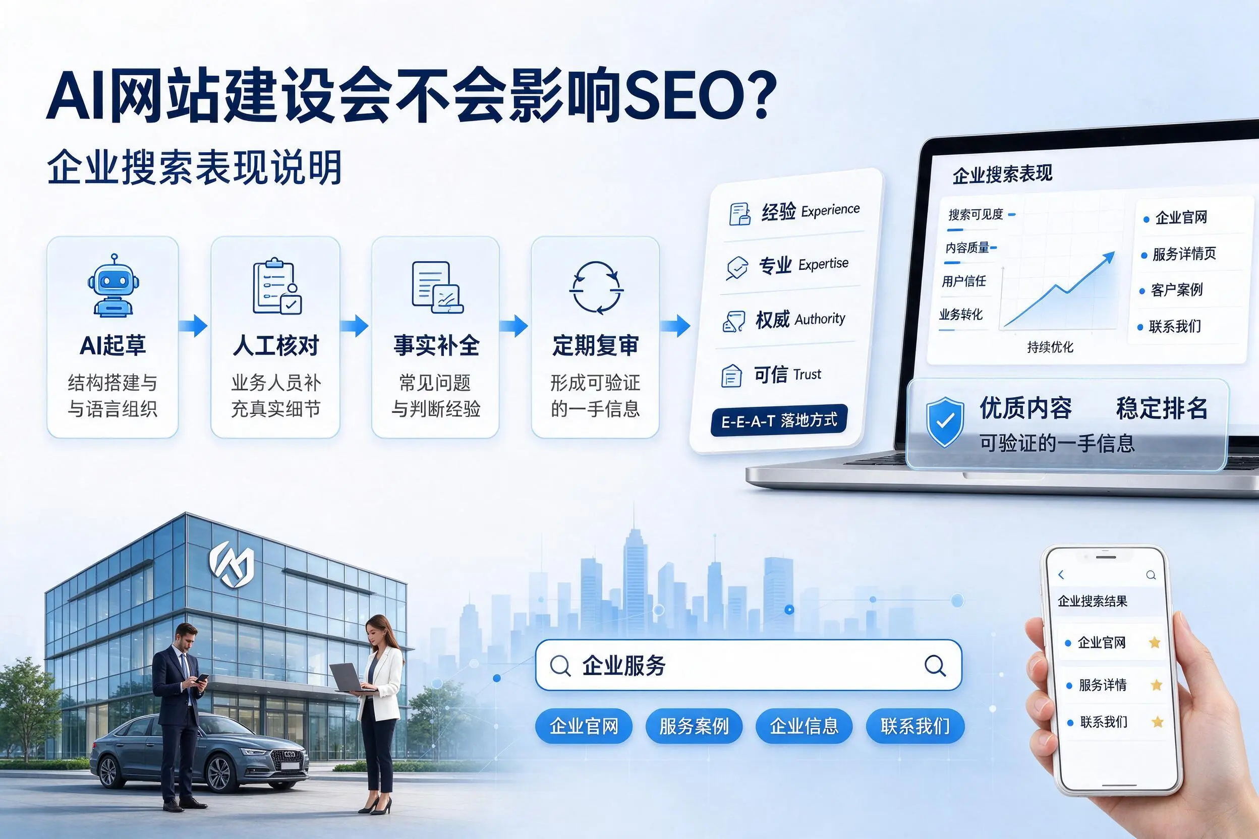 AI网站建设会不会影响SEO？深圳企业搜索表现说明