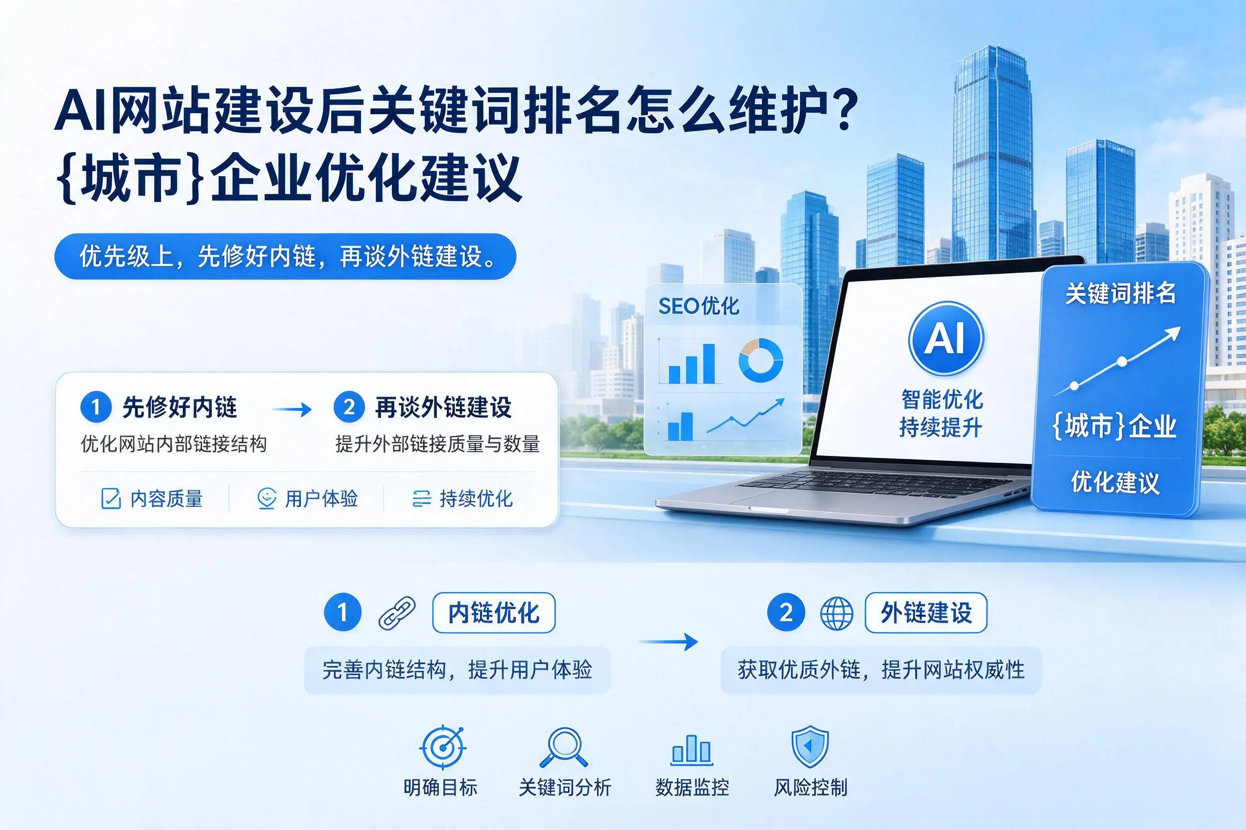 AI网站建设后关键词排名怎么维护？深圳企业优化建议